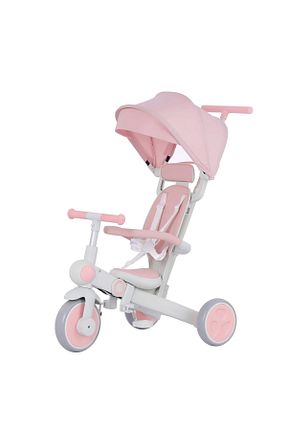 کالسکه 3 چرخ کودک صورتی 7 - 10 Kg Flashy baby - کد 862300787