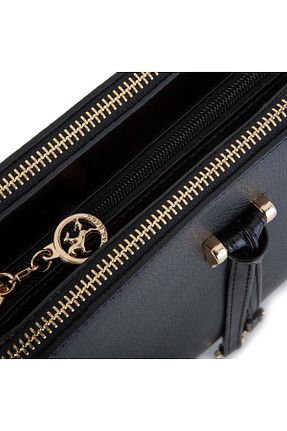 کیف پستچی مشکی زنانه چرم مصنوعی Nas Bag - کد 684473888