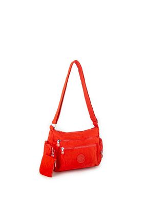 کیف پستچی نارنجی زنانه پارچه ای Nas Bag - کد 684471592