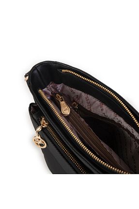 کیف پستچی مشکی زنانه چرم مصنوعی Nas Bag - کد 759770076