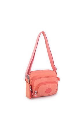 کیف پستچی صورتی زنانه پارچه ای Nas Bag - کد 684473848