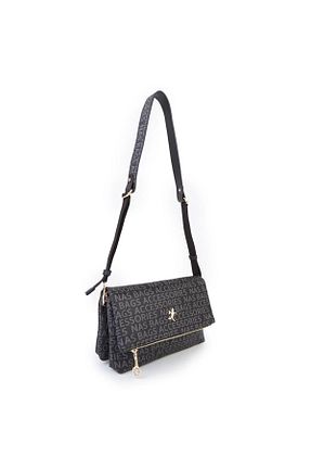 کیف پستچی مشکی زنانه چرم مصنوعی Nas Bag - کد 684471866