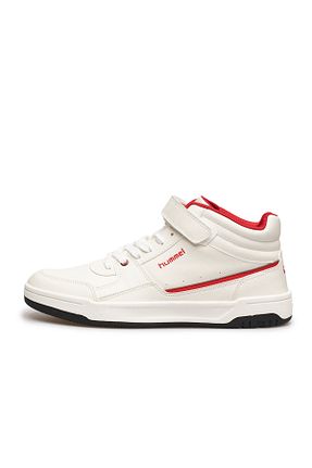 کفش پیاده روی سفید زنانه چرم مصنوعی hummel - کد 868387616