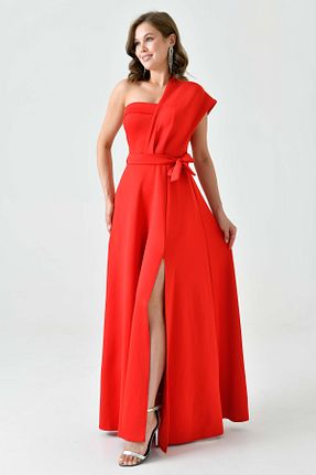 لباس قرمز زنانه بافتنی WOMAN VISION - کد 868590719