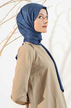 شال سرمه ای زنانه پلی استر JAWEL - کد 868592249