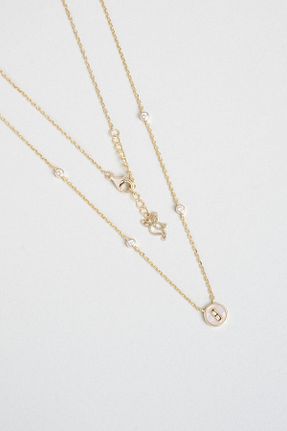گردنبند نقره زرد زنانه 925 عیار So Chic - کد 869567691