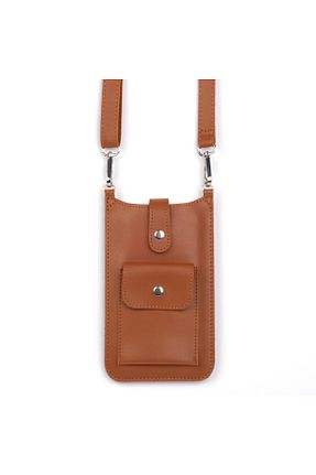 کیف دوشی قهوه ای زنانه چرم مصنوعی Atelier Tana - کد 868610362