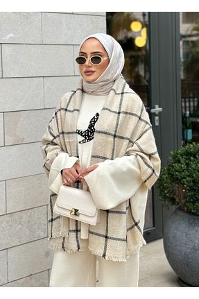 شال بژ زنانه اکریلیک Stella Eşarp - کد 864908423