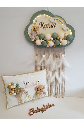 تزئینات درب بژ چوب Baby Lüks - کد 802771224