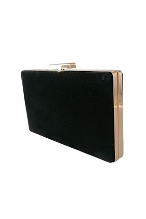 کیف مجلسی مشکی زنانه فلزی MidStore - کد 935018150