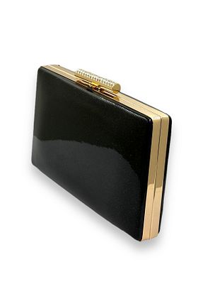 کیف مجلسی مشکی زنانه فلزی MidStore - کد 935017632