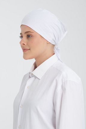 کلاه شنای حجاب سفید زنانه Wega Moda - کد 868620115