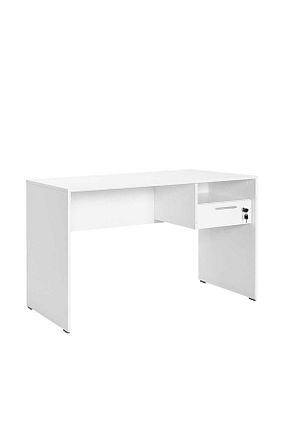 میز تحریر سفید 75 سانتی متر Adore Mobilya - کد 285554508