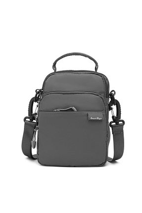 کیف پستچی طوسی زنانه پارچه ای Smart Bags - کد 446791434