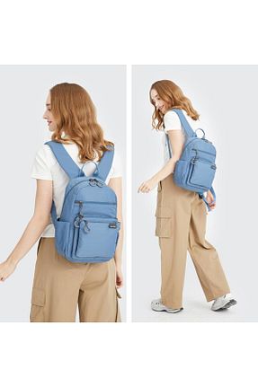 کیف دوشی طوسی زنانه پارچه ای Smart Bags - کد 815574730