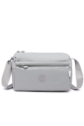 کیف پستچی طوسی زنانه پارچه ای Smart Bags - کد 285708096