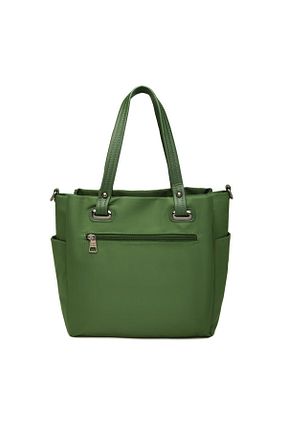 کیف دوشی سبز زنانه پارچه ای BARCELONA 21K - کد 805644905