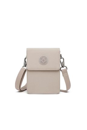 کیف پستچی بژ زنانه پارچه ای Smart Bags - کد 659247962