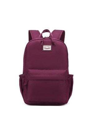کیف مدرسه زرشکی زنانه پارچه ای Smart Bags - کد 642491749