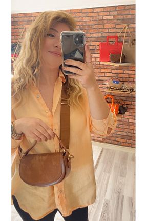کیف دستی قهوه ای زنانه ابعاد کوچک eladabags - کد 868703914
