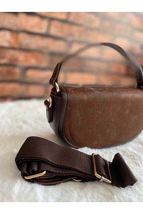 کیف دستی قهوه ای زنانه ابعاد کوچک eladabags - کد 868703335