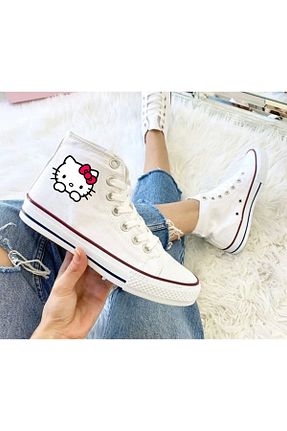 کفش اسنیکر سفید بچه گانه بند دار LEVENT ÖZCAN - کد 868968367