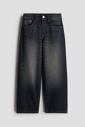 شلوار جین آبی مردانه پاچه لوله تفنگی H&M - کد 868752756