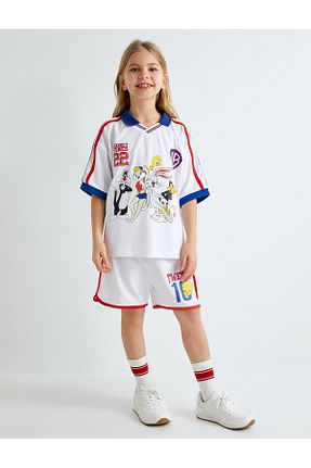 شلوارک و برمودا نباتی بچه گانه رگولار Koton - کد 837889052