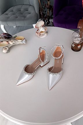 بابت سفید زنانه LA CALZATURE - کد 355104810