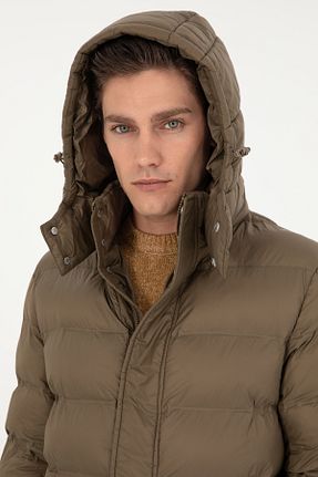 پالتو پشمی خاکی مردانه گشاد U.S. Polo Assn. - کد 859936183