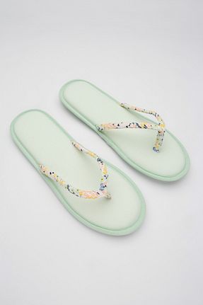 دمپائی خانگی سبز زنانه پلی استر Penti - کد 93705437