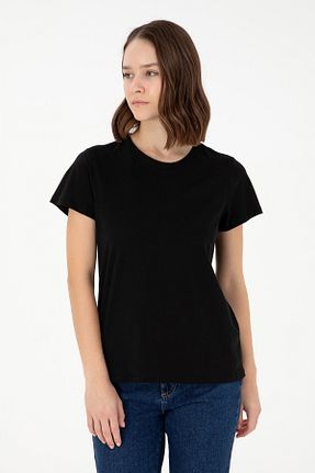 تیشرت مشکی زنانه رگولار U.S. Polo Assn. - کد 846123941