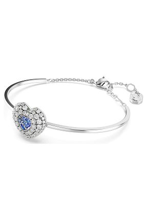 دستبند جواهر سفید زنانه فلزی Swarovski - کد 868869416