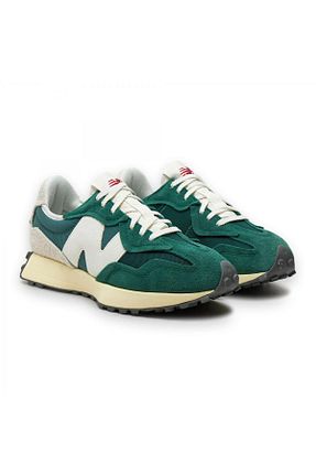کفش اسنیکر سبز زنانه بند دار New Balance - کد 865849418