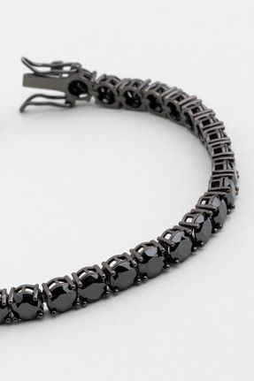 دستبند نقره مشکی زنانه 925 عیار So Chic - کد 868880450