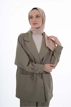 شال قهوه ای زنانه ابریشم A/F fezah prive - کد 868881146