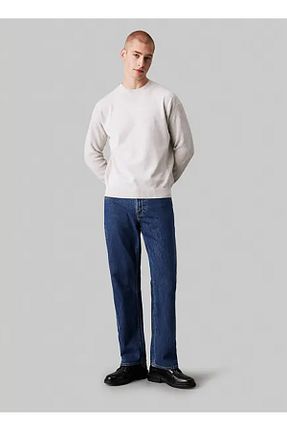 پلیور طوسی مردانه ساده Calvin Klein - کد 869503484