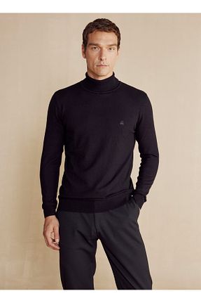 پلیور مشکی مردانه ساده BROOKS BROTHERS - کد 868910085