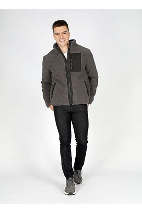 کاپشن طوسی مردانه رگولار Lee Cooper - کد 868901409