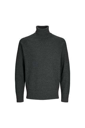 پلیور طوسی مردانه ساده Jack & Jones - کد 868946888
