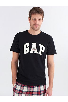 تیشرت مشکی مردانه رگولار GAP - کد 50600954