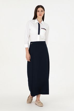 دامن سرمه ای زنانه بافتنی U.S. Polo Assn. - کد 868983228