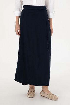 دامن سرمه ای زنانه بافتنی U.S. Polo Assn. - کد 868983228