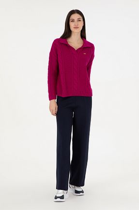 شلوار سرمه ای زنانه بافتنی U.S. Polo Assn. - کد 868987909