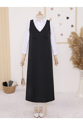 لباس حجاب مشکی زنانه رگولار Modamorfo - کد 299695619