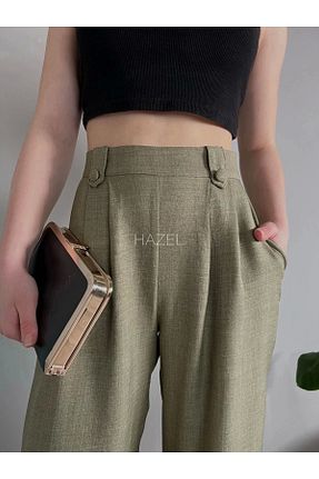 شلوار رنگی زنانه کتان polle - کد 937402509