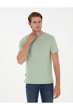 تیشرت سبز مردانه اسلیم فیت Pierre Cardin - کد 869002093