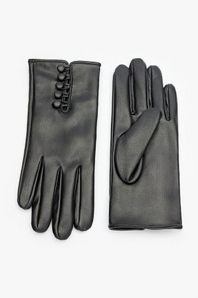 دستکش مشکی زنانه پلی استر Penti - کد 765760408