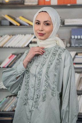 شال نباتی زنانه پنبه ای A/F fezah prive - کد 869051712
