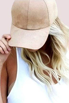 کلاه بژ زنانه مخمل Uniquetrenders - کد 869052072